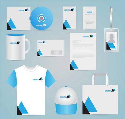 藍(lán)色服裝辦公VI設(shè)計(jì) 塑造專(zhuān)業(yè)、信賴(lài)的企業(yè)形象